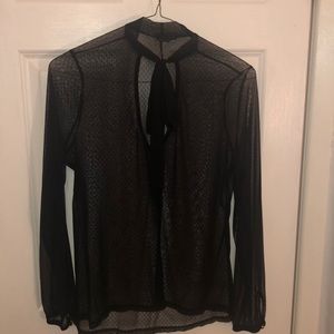 Mini Polka Dot Sexy Blouse.